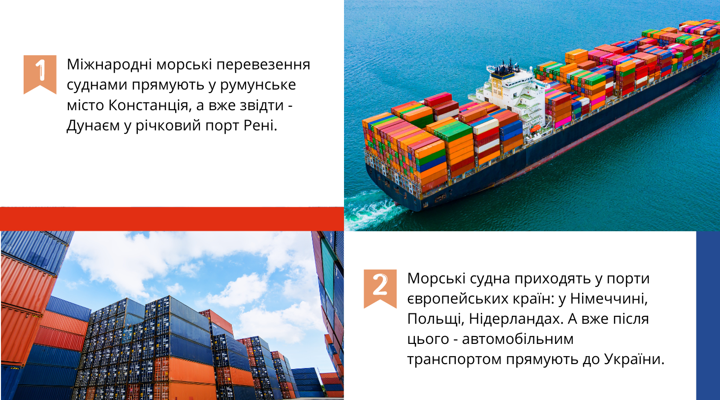 Міжнародні морські контейнерні перевезення - фото